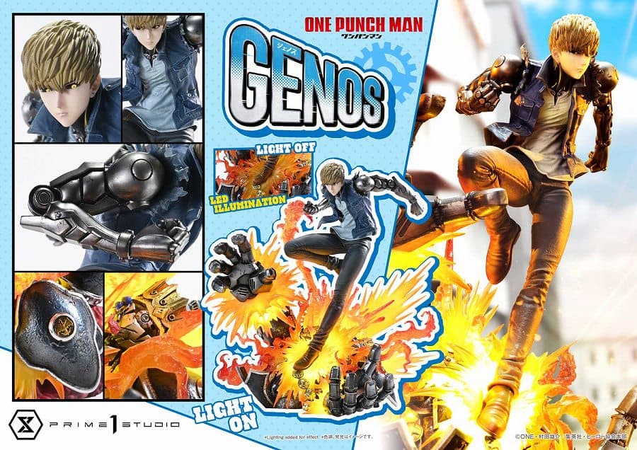 One Punch Man - G4 - Genos - Concept Masterline - 1/6 (Prime 1 Studio) - Image 2
