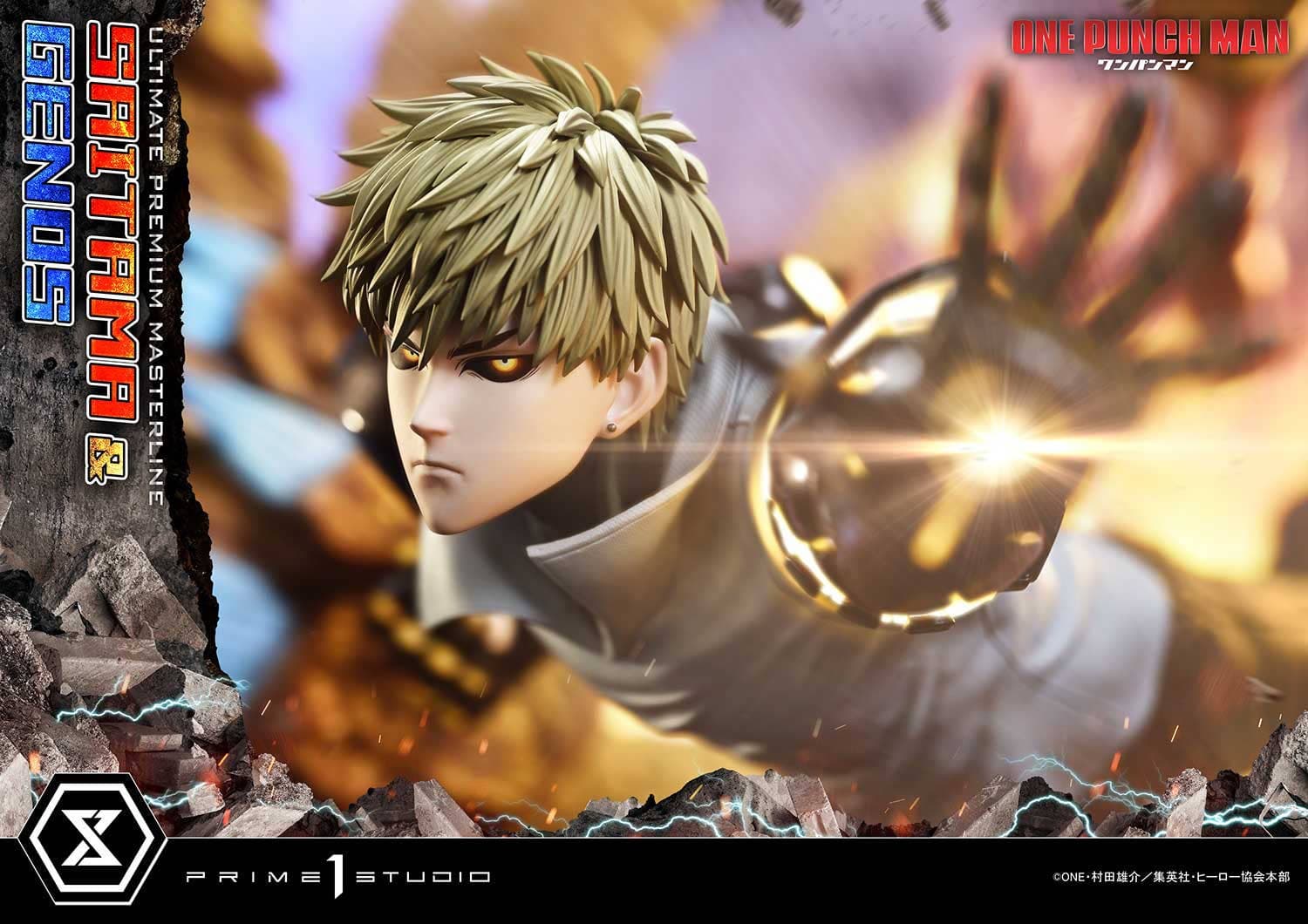 One Punch Man - Genos - Saitama - Ultimate Premium Masterline (UPMOPM-01) - 1/4 (Prime 1 Studio) - Image 7