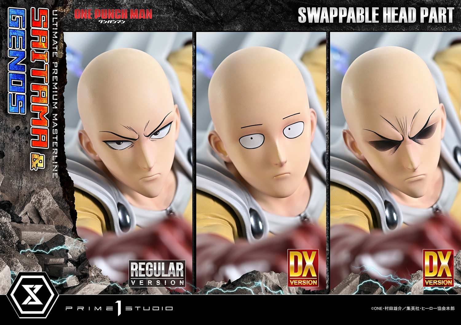 1/4 Ultimate Premium Masterline One Punch Man Saitama & Genos Deluxe Version - Image 2