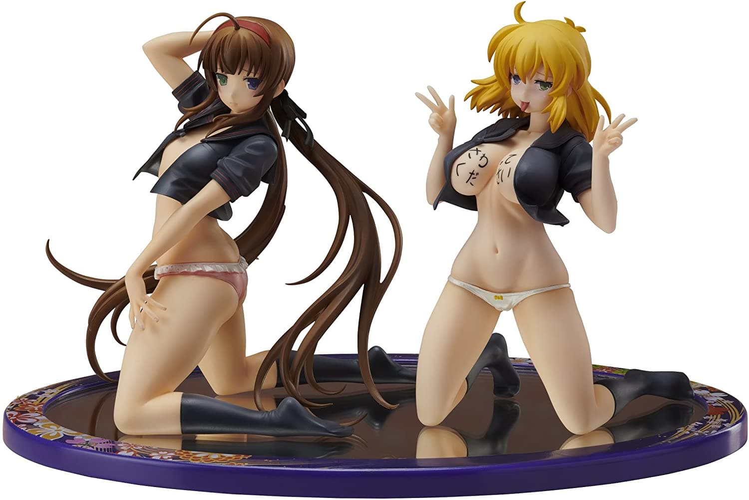 Senran Kagura NewWave G-Burst - Ryouna - Ryoubi - Gokubi Girls Slender Glamorous - 1/10 - Sailor Fuku ver. - Re-Release (Proovy)