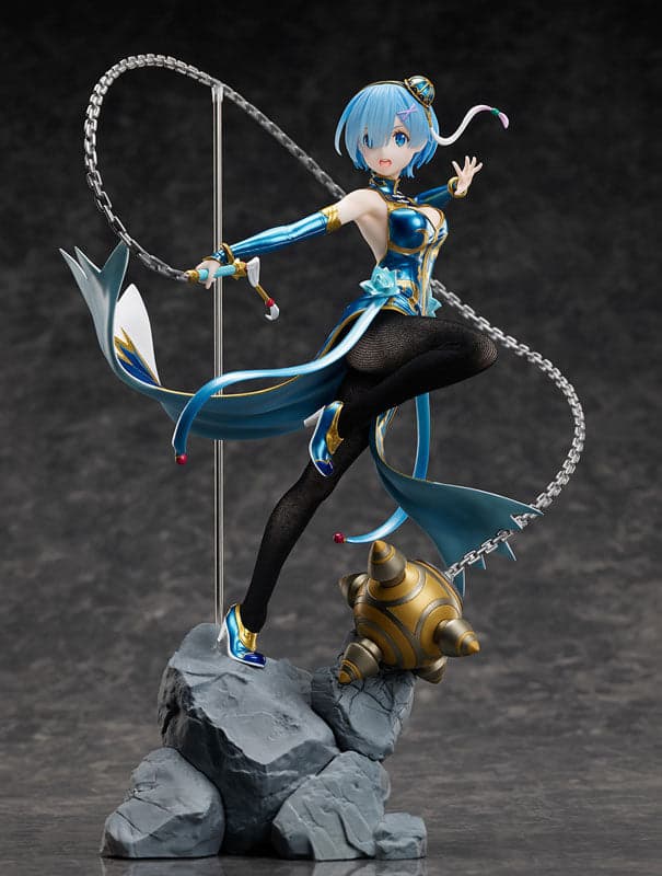 Re:Zero kara Hajimeru Isekai Seikatsu - Rem - F:Nex - 1/7 - China Dress Ver. (FuRyu) - Image 2