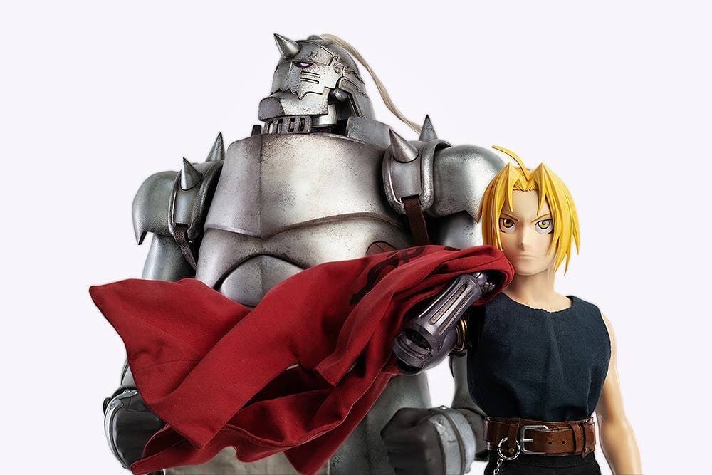 Hagane no Renkinjutsushi Fullmetal Alchemist - Edward Elric&Alphonse Elric - FigZero - 1/6 - Twin Pack - 2024 Re-release (ThreeZero) - Image 3
