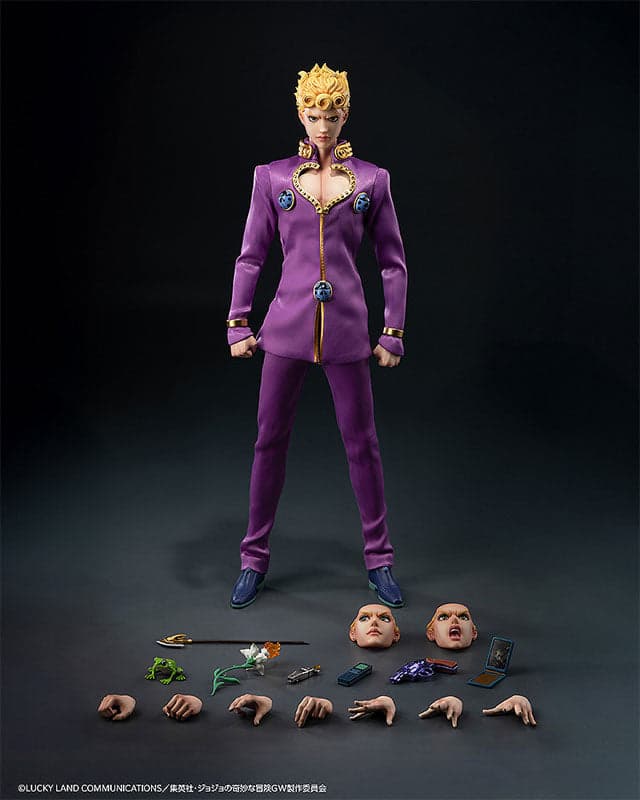 Jojo no Kimyou na Bouken - Ougon no Kaze - Giorno Giovanna - FigZero - 1/6 (ThreeZero) - Image 2