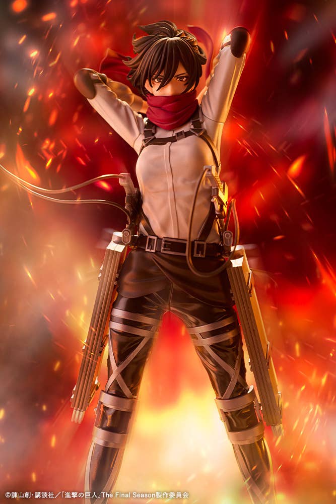 Shingeki no Kyojin The Final Season - Mikasa Ackerman - Oshi Works (Kotobukiya, Thousand) - Image 7