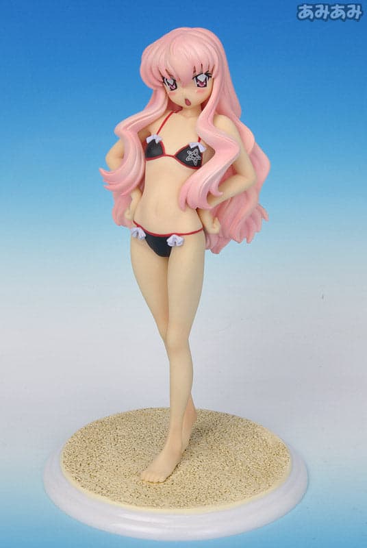 Zero no Tsukaima - Louise Françoise Le Blanc de la Vallière - Treasure Figure Collection - 1/10 - Swimsuit Ver. (Wave)