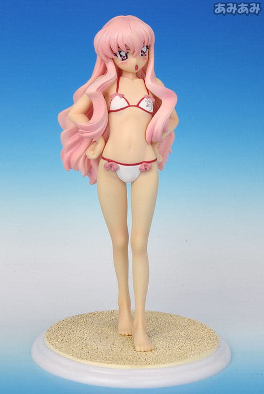 Zero no Tsukaima - Louise Françoise Le Blanc de la Vallière - Treasure Figure Collection - 1/10 - White Swimsuit Ver. (Wave) - Image 4