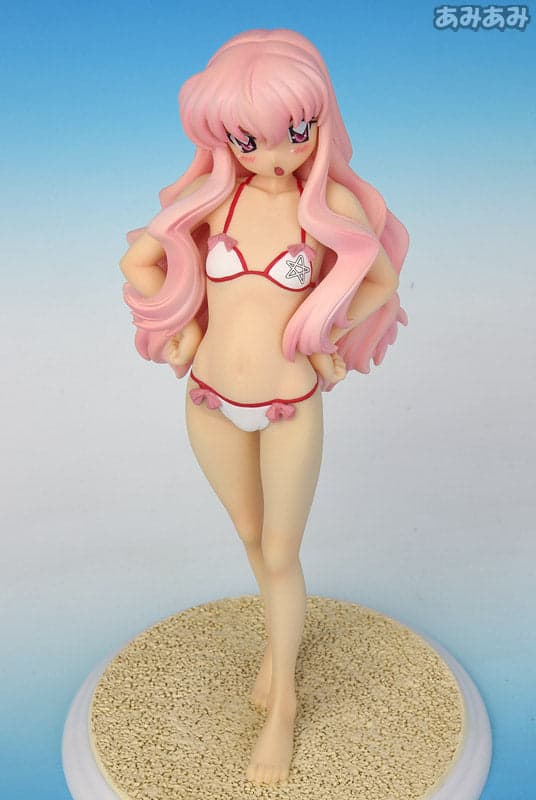 Zero no Tsukaima - Louise Françoise Le Blanc de la Vallière - Treasure Figure Collection - 1/10 - White Swimsuit Ver. (Wave) - Image 5