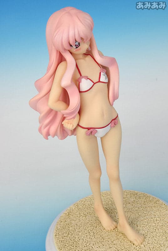 Zero no Tsukaima - Louise Françoise Le Blanc de la Vallière - Treasure Figure Collection - 1/10 - White Swimsuit Ver. (Wave) - Image 7