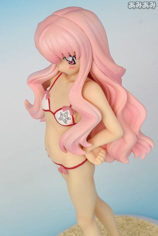 Zero no Tsukaima - Louise Françoise Le Blanc de la Vallière - Treasure Figure Collection - 1/10 - White Swimsuit Ver. (Wave) - Image 8