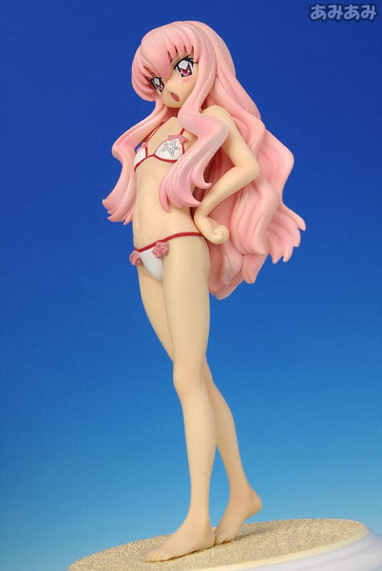 Zero no Tsukaima - Louise Françoise Le Blanc de la Vallière - Treasure Figure Collection - 1/10 - White Swimsuit Ver. (Wave) - Image 10