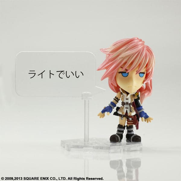 Final Fantasy Trading Arts Kai Mini - Lightning From Final Fantasy XIII - Image 2