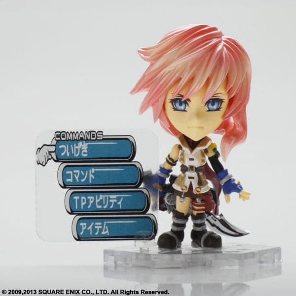 Final Fantasy Trading Arts Kai Mini - Lightning From Final Fantasy XIII - Image 3