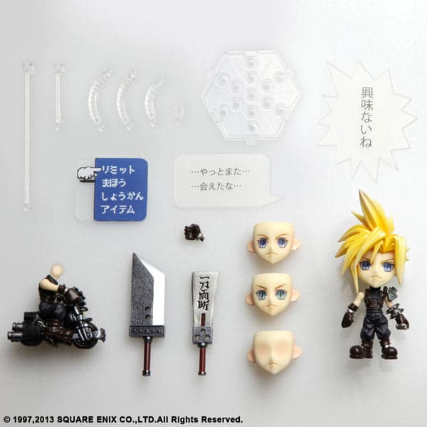 Final Fantasy Trading Arts Kai Mini - Cloud Strife from Final Fantasy VII - Image 8