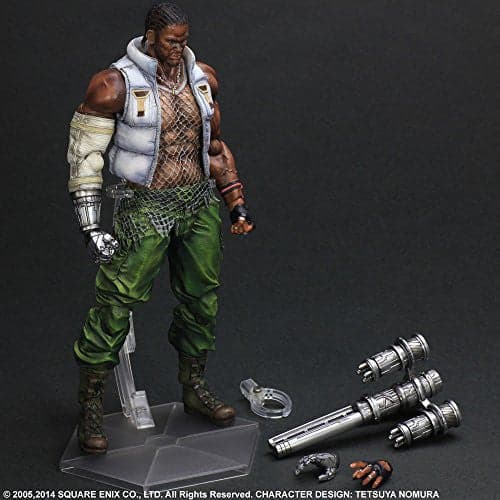 Final Fantasy VII: Advent Children - Barret Wallace - Play Arts Kai (Square Enix) - Image 7