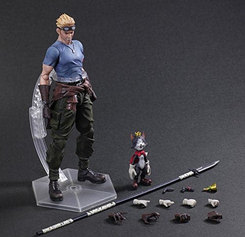 Final Fantasy VII: Advent Children - Cait Sith - Cid Highwind - Play Arts Kai (Square Enix) - Image 2
