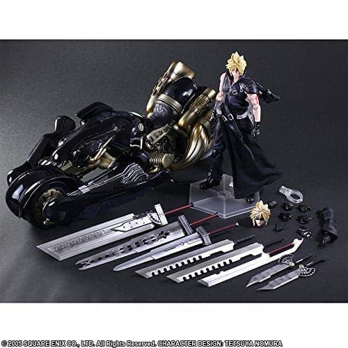 Final Fantasy VII: Advent Children - Cloud Strife - Play Arts Kai - & Fenrir (Square Enix) - Image 2
