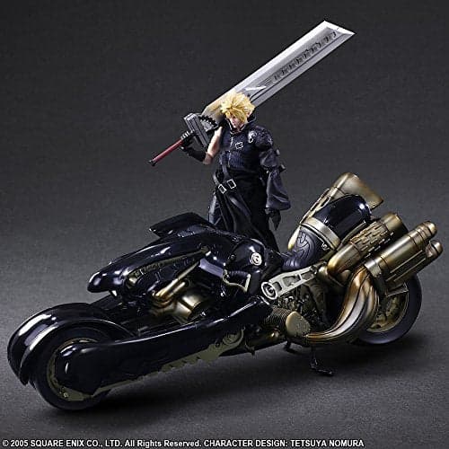 Final Fantasy VII: Advent Children - Cloud Strife - Play Arts Kai - & Fenrir (Square Enix) - Image 3