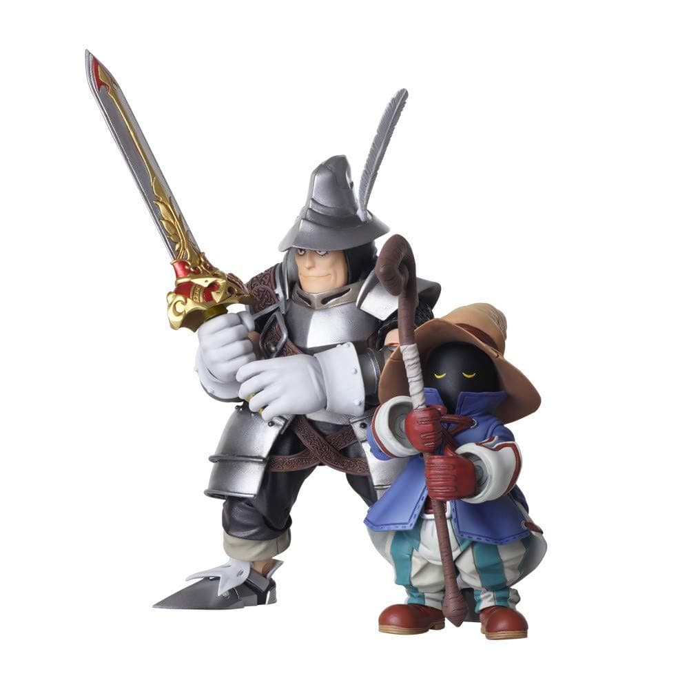 Final Fantasy IX - Adelbert Steiner & Vivi Orunitia - Bring Arts (Square Enix)
