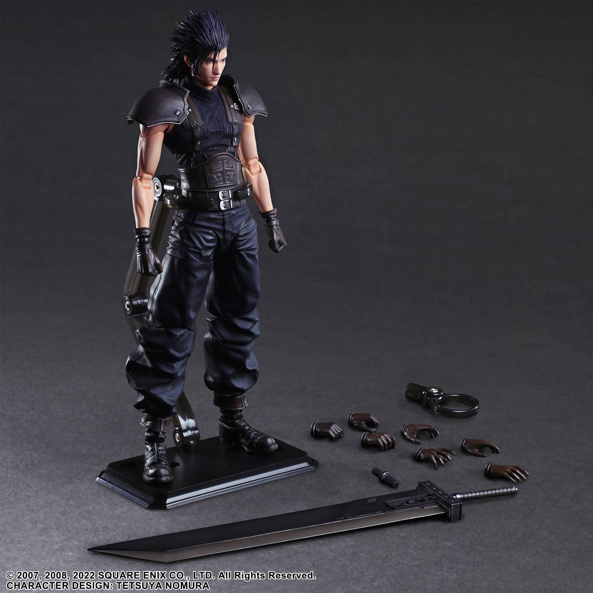 Crisis Core: Final Fantasy VII - Zack Fair - Play Arts Kai - Soldier 1st Class, Reunion (Square Enix) - Image 7