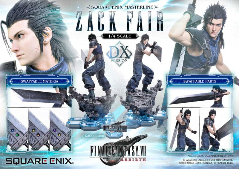 Final Fantasy VII Rebirth - Zack Fair - Square Enix Masterline (SEM-09DX) - 1/4 - DX Version (Prime 1 Studio) - Image 3