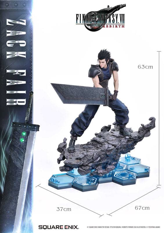 Final Fantasy VII Rebirth - Zack Fair - Square Enix Masterline (SEM-09) - 1/4 (Prime 1 Studio) - Image 3