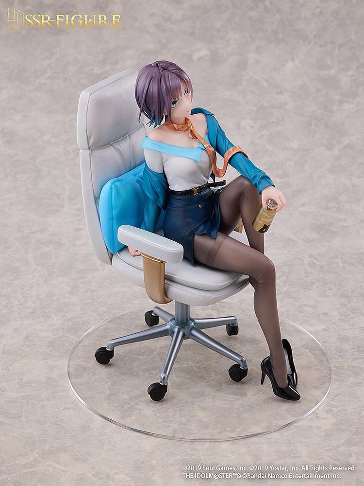 Mahjong Soul - THE iDOLM@STER: Shiny Colors - Asakura Toru - SSR Figure - Effortless Work Ver. (Infinity Studio) - Image 4