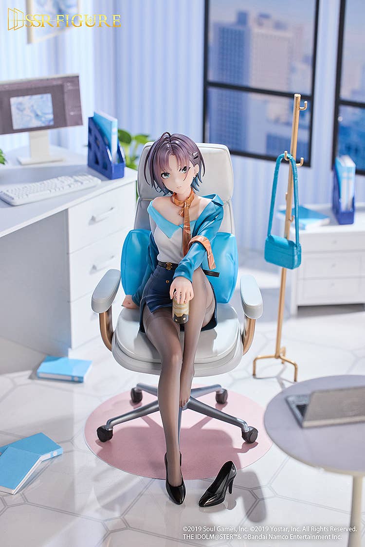 Mahjong Soul - THE iDOLM@STER: Shiny Colors - Asakura Toru - SSR Figure - Effortless Work Ver. (Infinity Studio) - Image 6