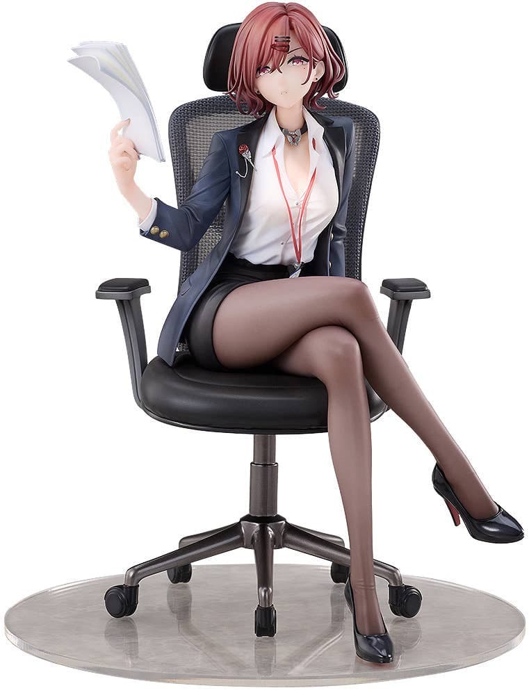 Mahjong Soul - The Idolm@ster: Shiny Colors - Higuchi Madoka - SSR Figure - 1/7 - Effortless Work Ver. (Infinity Studio)