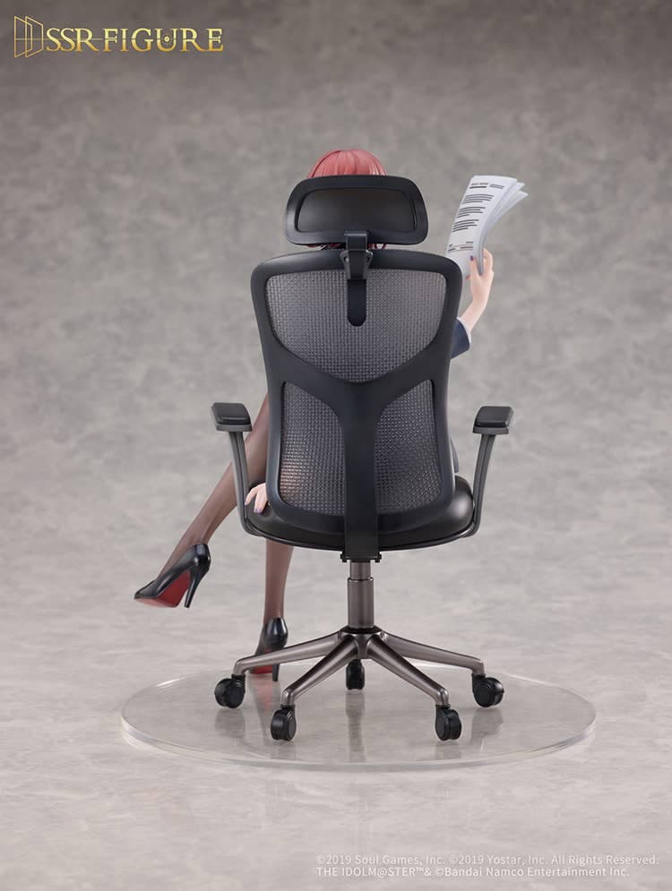 Mahjong Soul - The Idolm@ster: Shiny Colors - Higuchi Madoka - SSR Figure - 1/7 - Effortless Work Ver. (Infinity Studio) - Image 3