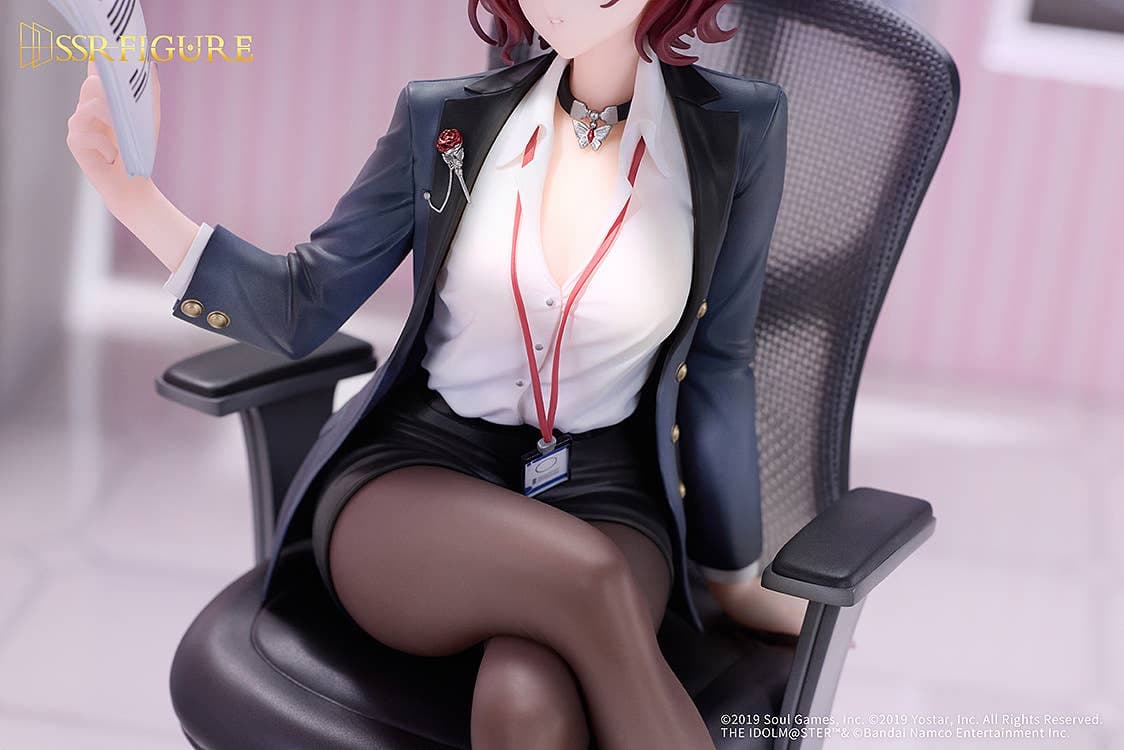 Mahjong Soul - The Idolm@ster: Shiny Colors - Higuchi Madoka - SSR Figure - 1/7 - Effortless Work Ver. (Infinity Studio) - Image 9